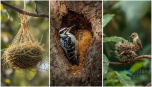 bird species and nesting bird species and nesting