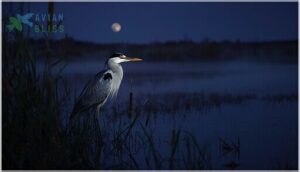 black-crowned night heron black-crowned night heron