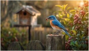 blue bird behavior and diet blue bird behavior and diet
