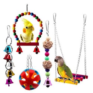 BWOGUE Bird Swing Toys with B07DX5JTQD