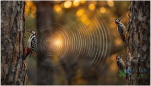 calls and drumming sounds calls and drumming sounds