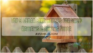 cedar bird houses for sale cedar bird houses for sale