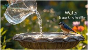 choosing the right water for bird baths choosing the right water for bird baths