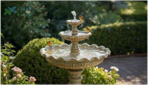 compact bird bath dimensions for small yards compact bird bath dimensions for small yards