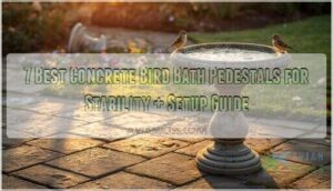 concrete bird bath pedestal for stability concrete bird bath pedestal for stability