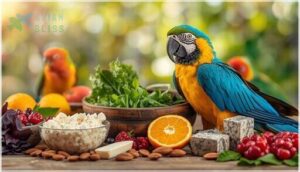critical vitamins and minerals for birds
