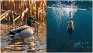 dabbling vs. diving ducks dabbling vs. diving ducks