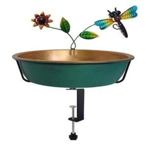 Deck Bird Bath for Outdoors, B0CT5K6X4Z