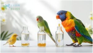 dosage by bird species and size dosage by bird species and size