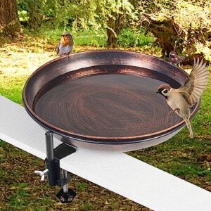 DREAMSOUL Deck Mounted Bird Bath B0B2JF2BSV