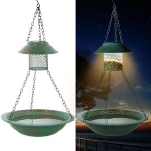 DREAMYSOUL Hanging Bird Bath with B0CRKCCWZL