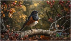 eastern towhee eastern towhee