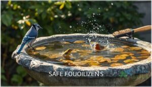 enhancing bird bath safety and maintenance enhancing bird bath safety and maintenance
