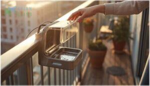 ensuring easy access for cleaning and refilling ensuring easy access for cleaning and refilling