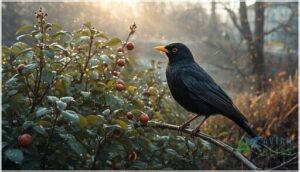 eurasian blackbird eurasian blackbird
