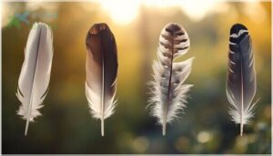 feather shapes identify feather shapes identify