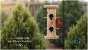 feeder placement and accessibility feeder placement and accessibility