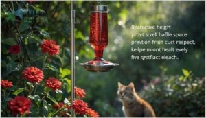 feeder placement and baffles feeder placement and baffles