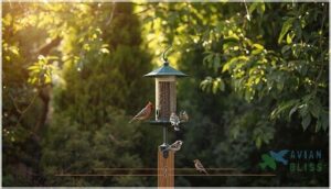 feeder placement and visibility feeder placement and visibility