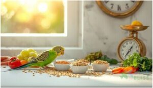 feeding schedule and portion control feeding schedule and portion control