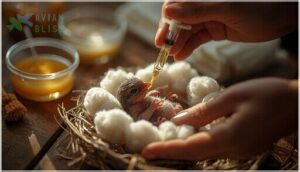 feeding techniques for baby birds