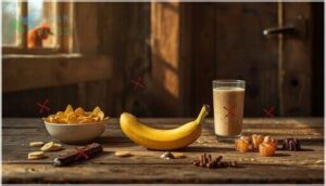 foods to avoid when feeding bananas foods to avoid when feeding bananas