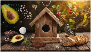 foods to avoid when feeding birds foods to avoid when feeding birds