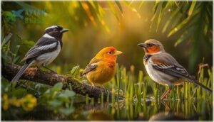 great kiskadee, saffron finch, southern lapwing great kiskadee, saffron finch, southern lapwing