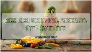green cheek conure