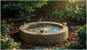 ground-level baths for natural appeal ground-level baths for natural appeal