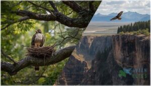 habitat, range, and nesting