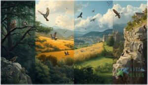 habitats and distribution across europe habitats and distribution across europe