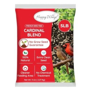 Happy Wings Cardinal Blend Bird B0D4YZN9CN