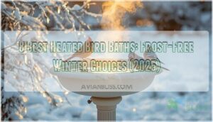 heated bird bath frost free