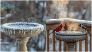 heated vs. non-heated options heated vs. non-heated options