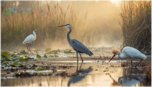 herons, ibises, and cranes herons, ibises, and cranes
