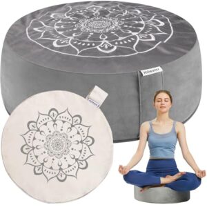 Hihealer Meditation Cushion, Traditional Tibetan B08J81X2ZK