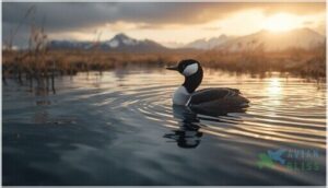 hooded grebe hooded grebe