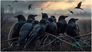 how many crows are in a murder