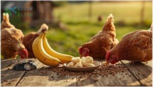 how much banana should chickens eat how much banana should chickens eat