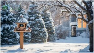 ideal feeder locations for winter ideal feeder locations for winter
