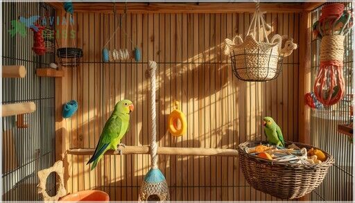 Picture of Top 10 Bird Cage Accessories for Enrichment (2025 Guide)