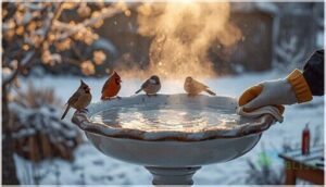 installation and maintenance tips for heated bird baths installation and maintenance tips for heated bird baths