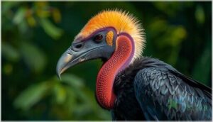 king vulture vibrant head markings king vulture vibrant head markings