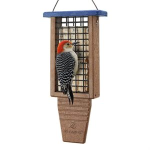 Kingsyard Recycled Plastic Suet Bird B0B97H335L