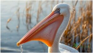 large bill and unique pouch