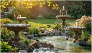 maintaining bird bathing water features maintaining bird bathing water features