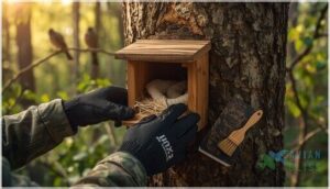 maintenance and monitoring of nest boxes maintenance and monitoring of nest boxes