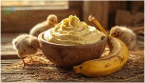 mashed banana for chicks mashed banana for chicks