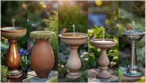 material options for small garden bird baths material options for small garden bird baths